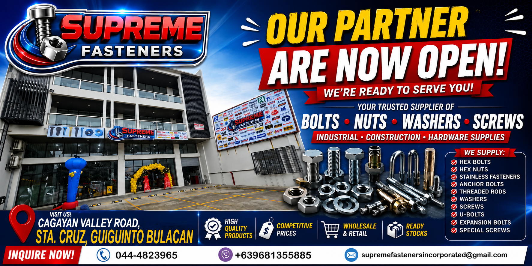 SUPREME FASTENERS INC::SUPREME FASTENERS INC