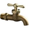 brass faucet plain bibb