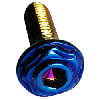 ss304 b9 disc brake bolt hexsockethead blue