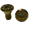 ss 304 g19 dotted flat disc brake shoulder bolt gold