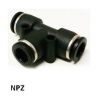 t type black connector