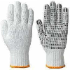 dotted cotton gloves