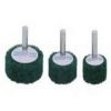 scouring pad with shank