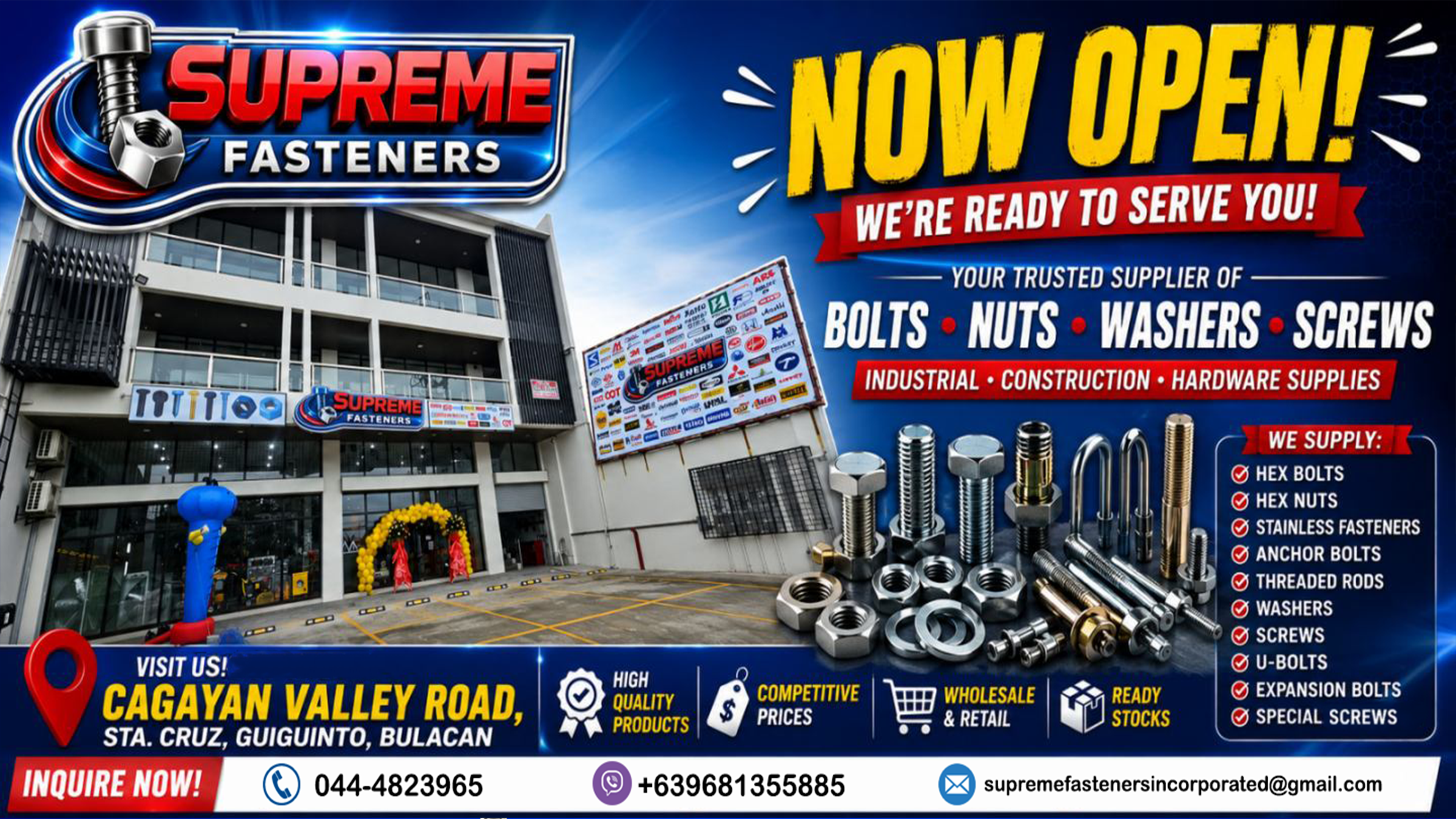 SUPREME FASTENERS INC::SUPREME FASTENERS INC
